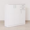 opti tall storage cabinet (3 door + 2 drawers)