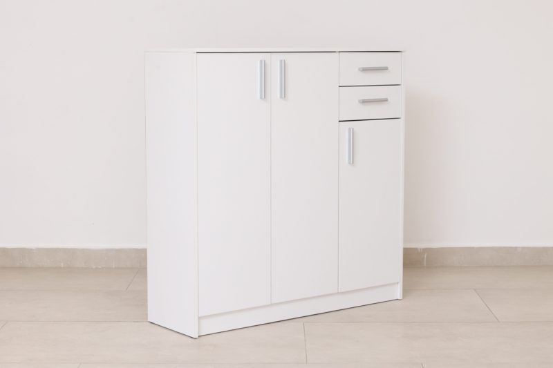 opti tall storage cabinet (3 door + 2 drawers)