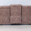 dakota 6 seater fabric recliner sofa (3+2+1)