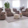 dakota 6 seater fabric recliner sofa (3+2+1)