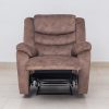 dakota 6 seater fabric recliner sofa (3+2+1)