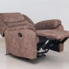 dakota 6 seater fabric recliner sofa (3+2+1)