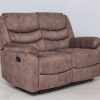 dakota 6 seater fabric recliner sofa (3+2+1)