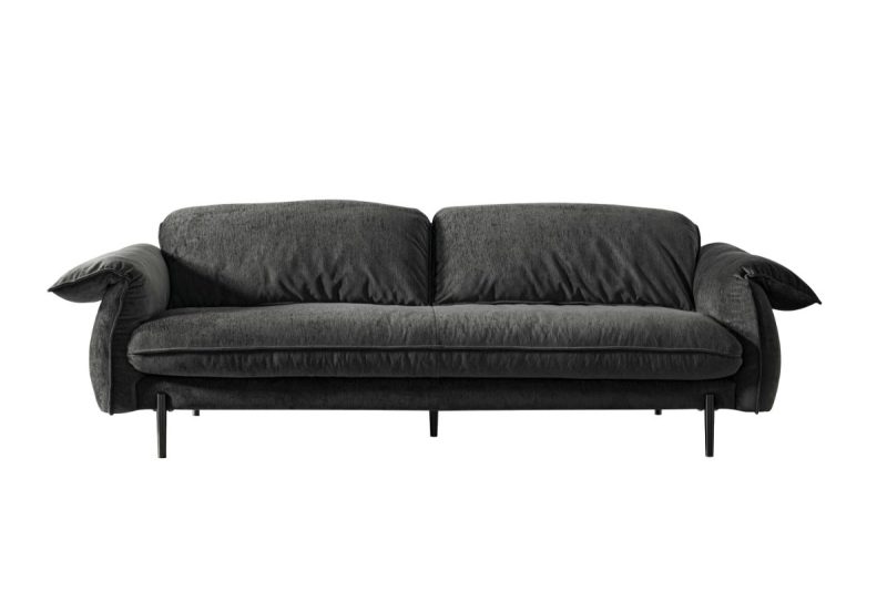 riva 7 seater fabric sofa (4+3)