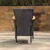 caila outdoor dining table + 8 chairs