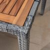 lena outdoor dining table + 6 chairs