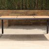 caila outdoor dining table + 8 chairs