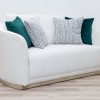 soho 7 seater fabric sofa (3+2+1+1) + 2 ottomans