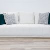 soho 7 seater fabric sofa (3+2+1+1) + 2 ottomans