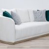 soho 7 seater fabric sofa (3+2+1+1) + 2 ottomans