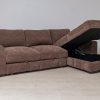 zambee fabric corner sofa