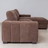 zambee fabric corner sofa