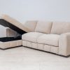 zambee fabric corner sofa