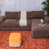 zambee fabric corner sofa