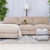 zambee fabric corner sofa