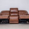 novara 7 seater leather recliner (3+2+1+1)