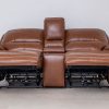 novara 7 seater leather recliner (3+2+1+1)