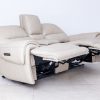 novara 7 seater leather recliner (3+2+1+1)