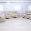 novara 7 seater leather recliner (3+2+1+1)