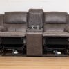 hurst 7 seater fabric recliner sofa (3+2+1+1)