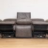 hurst 7 seater fabric recliner sofa (3+2+1+1)