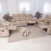 san antonio 7 seater fabric recliner sofa (3+2+1+1)