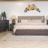 whitney king package – king bed + 2 nightstands + dresser mirror