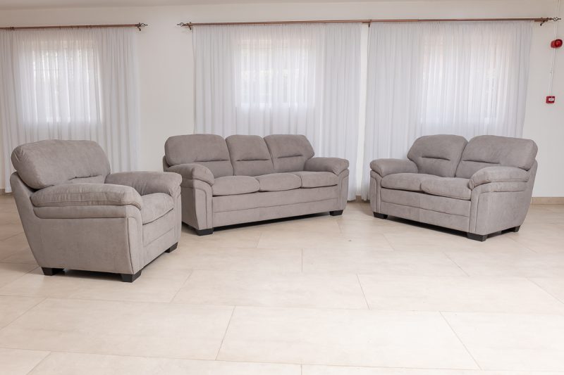 austen 6 seater fabric sofa (3+2+1)