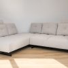 monique sectional fabric sofa