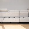 monique sectional fabric sofa