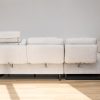 monique sectional fabric sofa