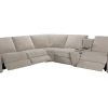 mina sectional fabric sofa