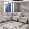 mina sectional fabric sofa