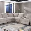 mina sectional fabric sofa