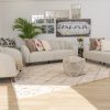 nala 6 seater fabric sofa (3+2+1)