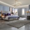 aura king bed + 2 nightstands