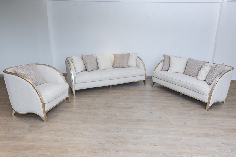 lyssa 7 seater fabric sofa (3+2+1+1)