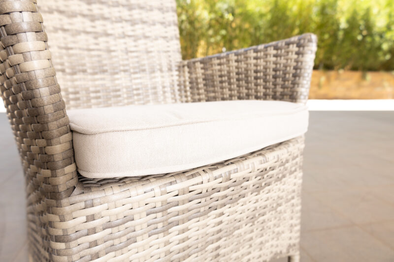 jamaica 6 seater outdoor dining table + 6 chairs