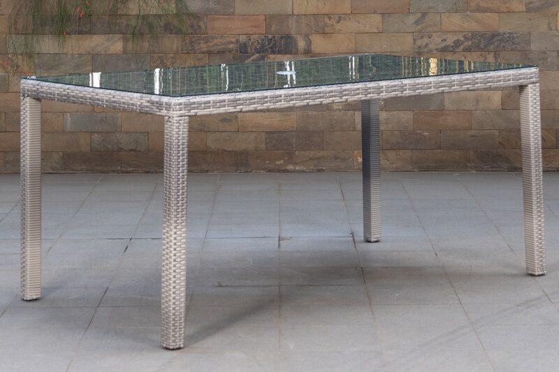jamaica 6 seater outdoor dining table + 6 chairs