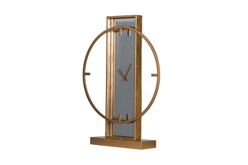43984-ds gold clock