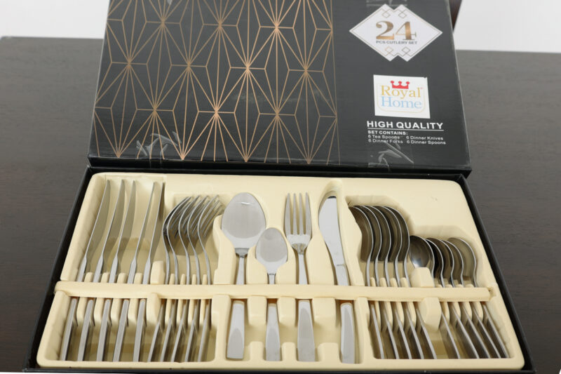 royal home 24pc cutlery set