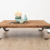 driftwood square coffee table