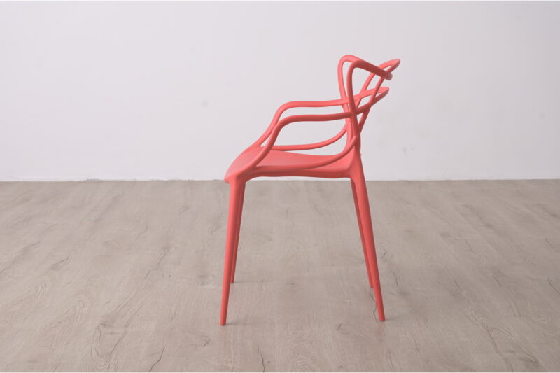 kartel red arm chair