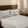 cotsmere grey marble king flat sheet + 2 pillow cases