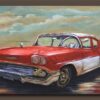 painting - sports car art with 3d decor yk-5-2679