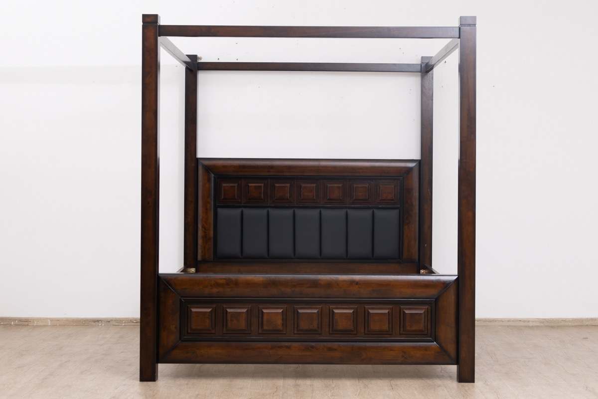 BELLA KING PACKAGE - King Bed + 2 Nightstands + Dresser Mirror