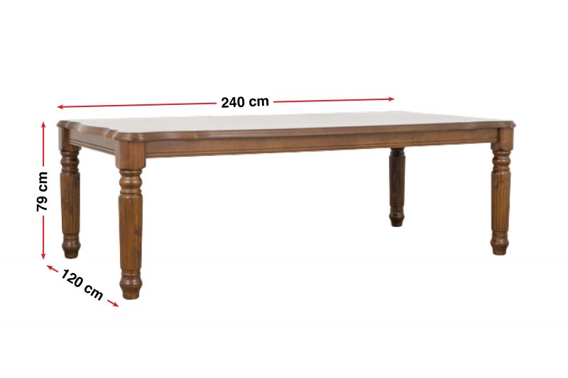 BURRAY Dining Table + 8 Chairs