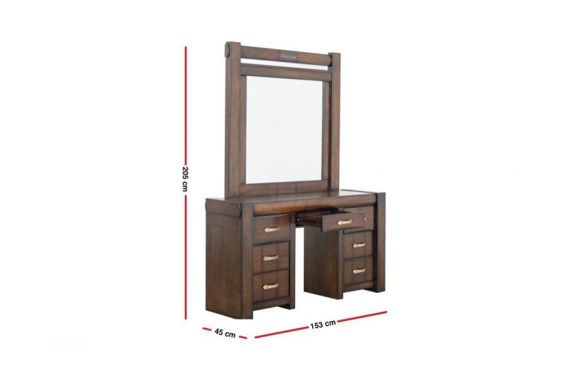 victoria dresser mirror + stool