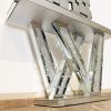 cappra console table and mirror