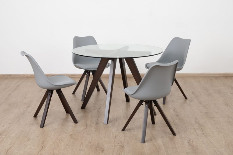 ROMY Dining Table + 4 Chairs
